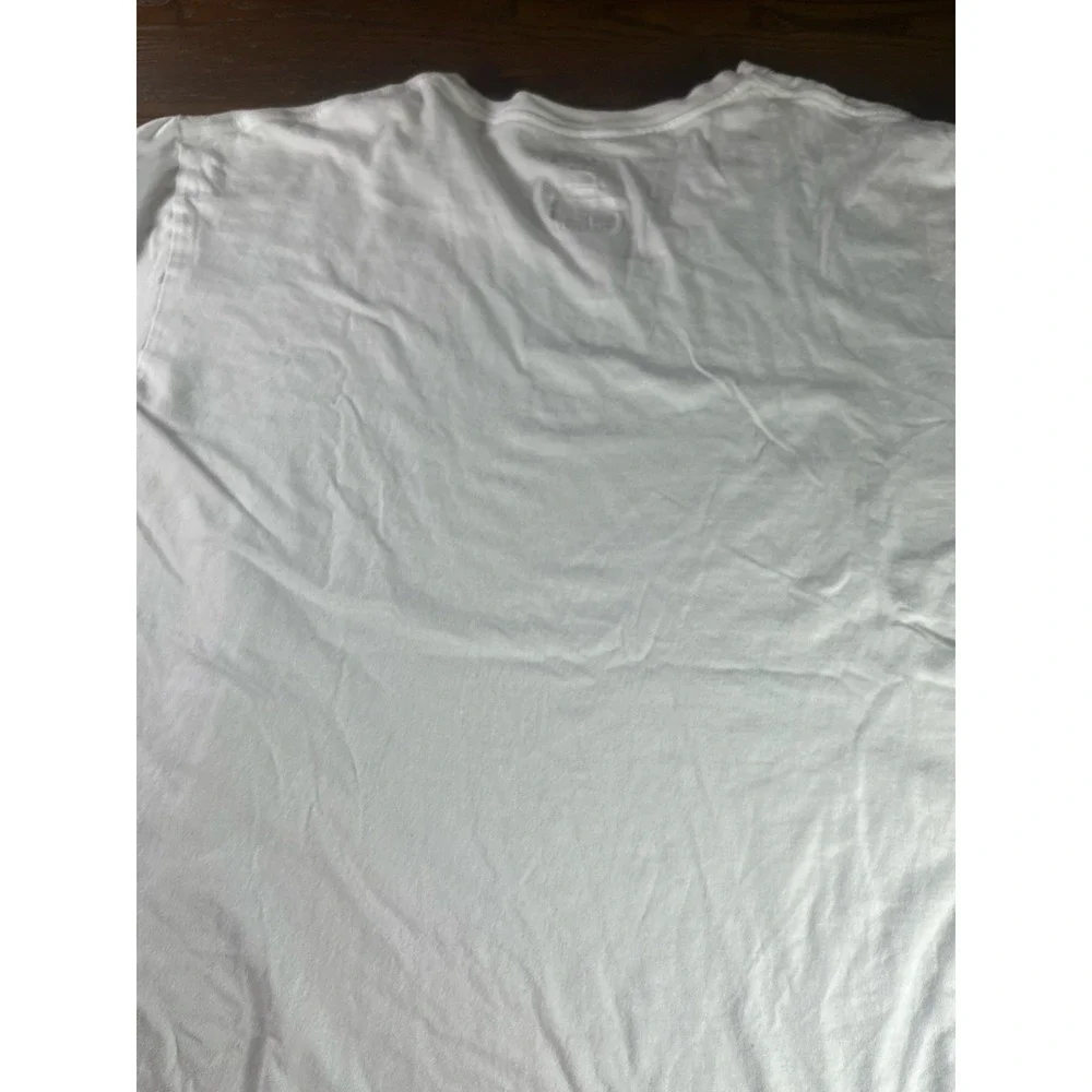 Polo Ralph Lauren Shirt Mens 2XL Short Sleeve V Neck Casual Outdoors White